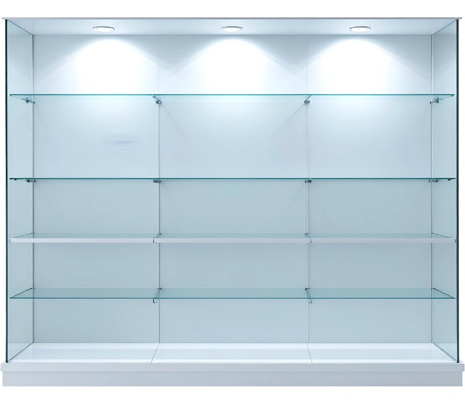 Decorative glass cabinet doors for a modern kitchen